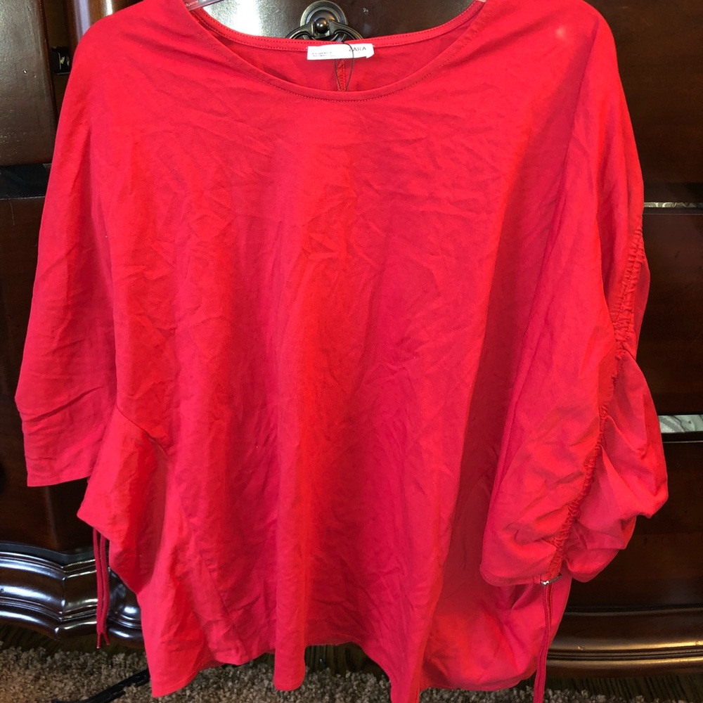 Zara Red shirt
